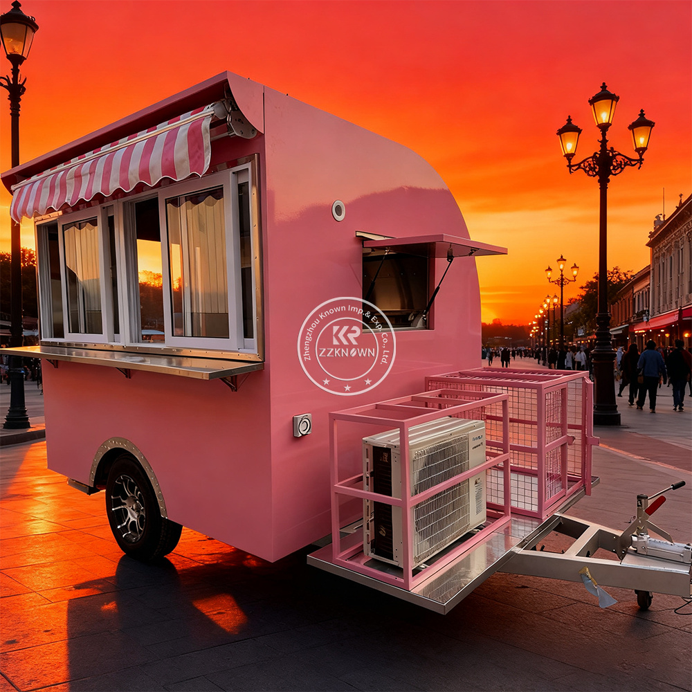 Outdoor Food Kiosk Foodtrailer - огляд і ціна Coffee Equipment Manufacturers