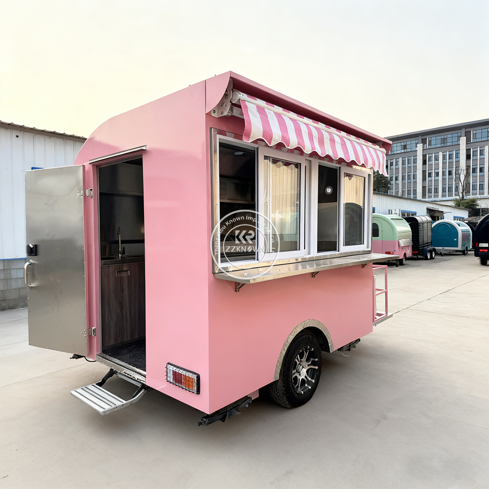Outdoor Food Kiosk Foodtrailer - огляд і ціна Coffee Equipment Manufacturers