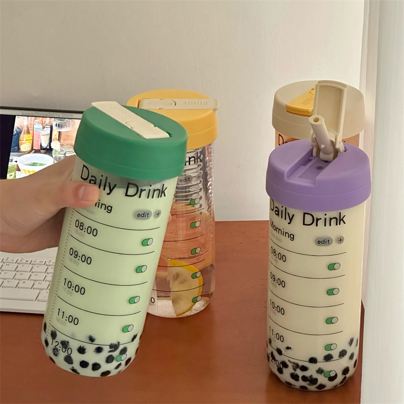 Glass Water Bottle With Time M - огляд і ціна Coffee Equipment Gift