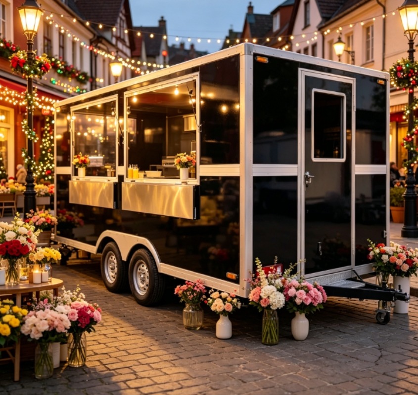 Concession Trailer Mobile Coff - огляд і ціна Coffee Equipment Manufacturers