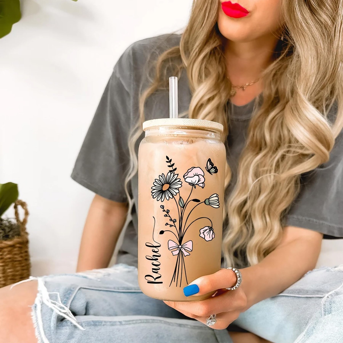 Customized Cute Cup Bottle Wit - огляд і ціна Coffee Equipment Gift