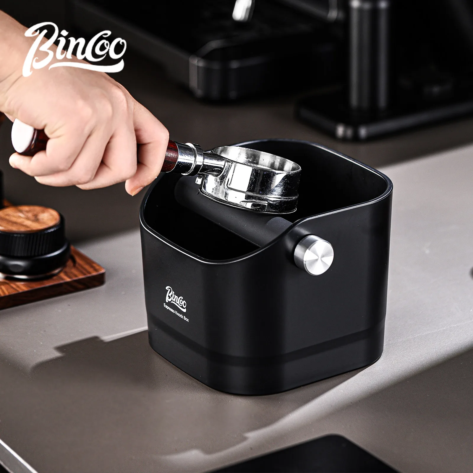 Bincoo Coffee Knock Box 0.8L E - огляд і ціна Coffee Equipment Organizer