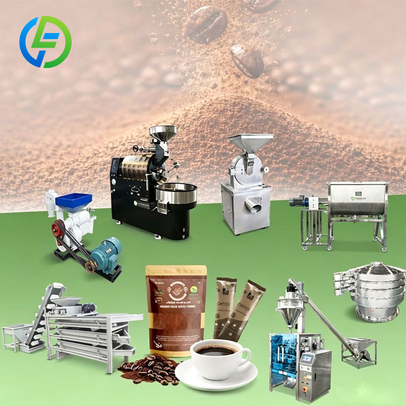 Coffee Manufacturing Line Coff - огляд і ціна Coffee Equipment Manufacturers