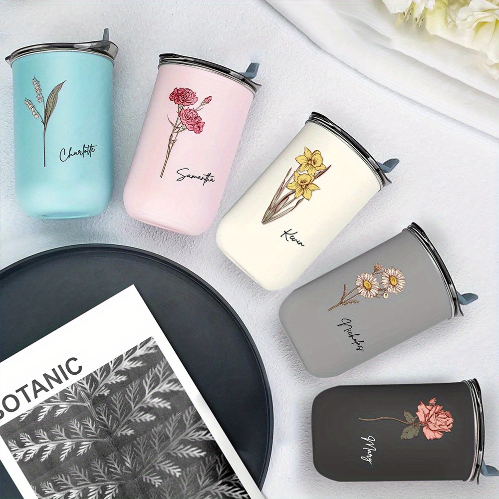 Personalized Birth Flower Coff - огляд і ціна Coffee Equipment Gift
