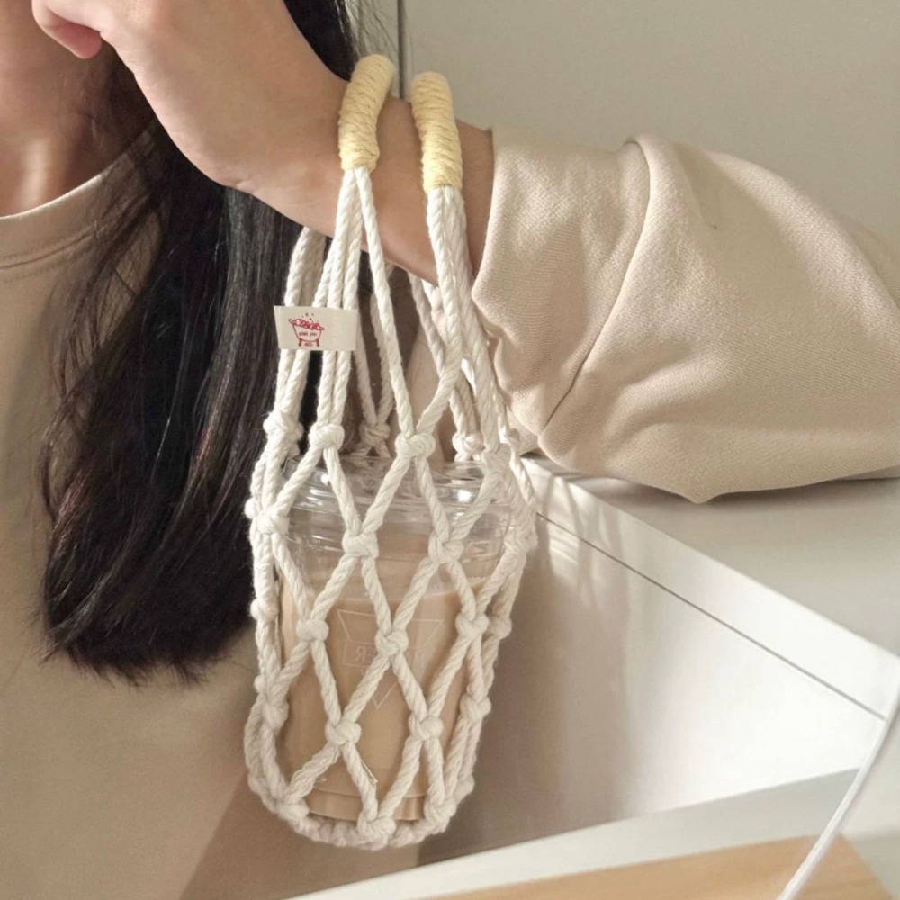 Portable Crochet Cup Holder Co - огляд і ціна Coffee Equipment Organizer