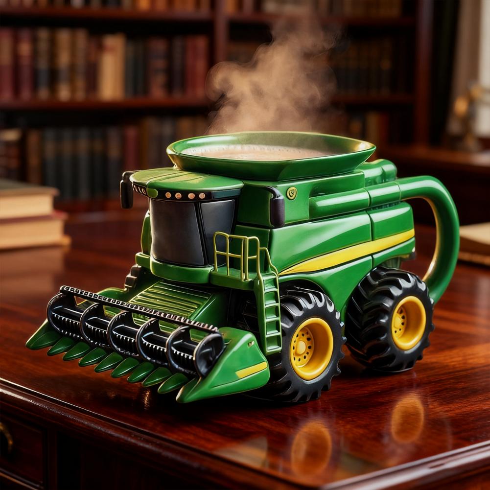 Handcrafted Tractor Coffee Mug - огляд і ціна Coffee Equipment Gift