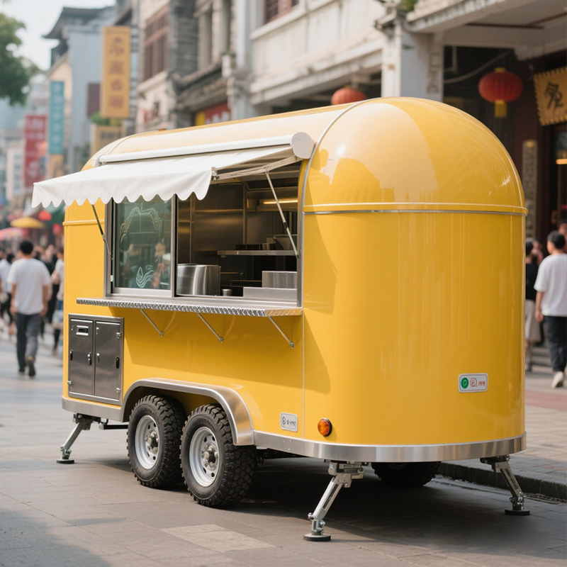 Custom Food Truck Cart Pizza B - огляд і ціна Coffee Equipment Manufacturers