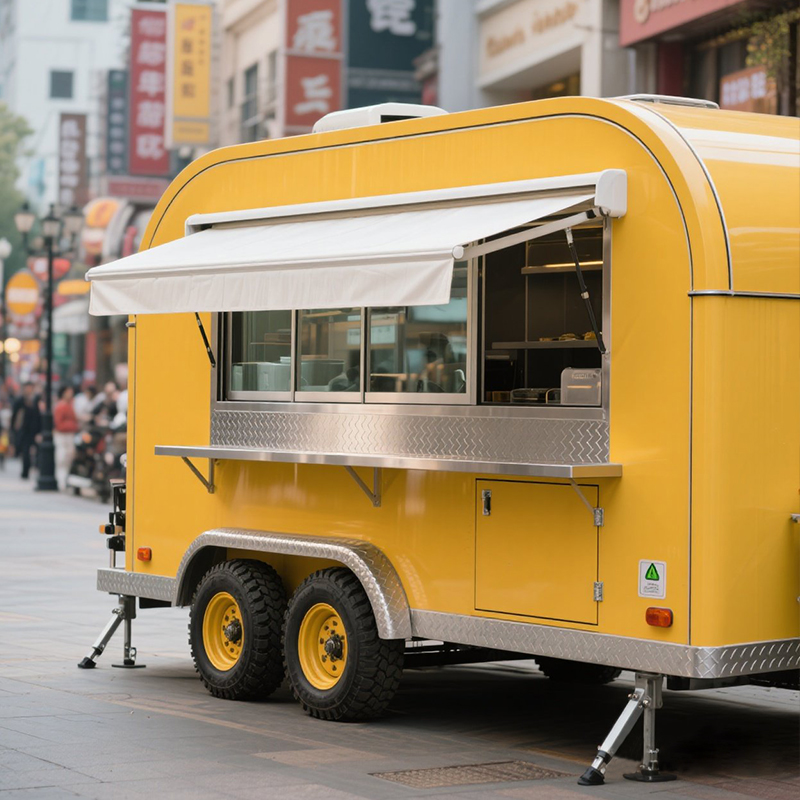 Custom Food Truck Cart Pizza B - огляд і ціна Coffee Equipment Manufacturers