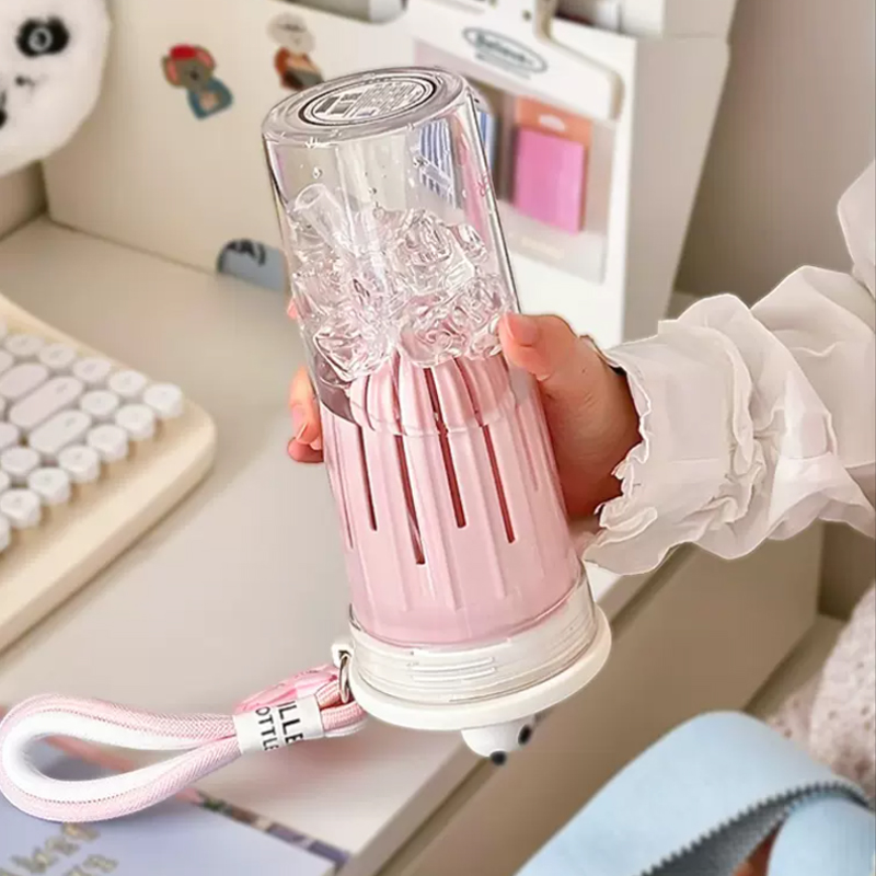 650ml Kawaii Water Bottle With - огляд і ціна Coffee Equipment Gift