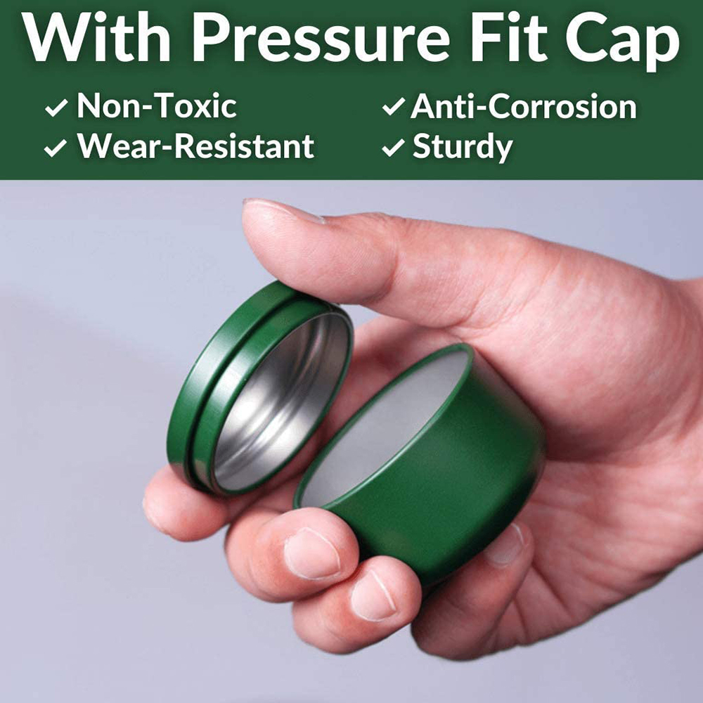 Tea Can with Airtight Lids Tin - огляд і ціна Coffee Equipment Organizer